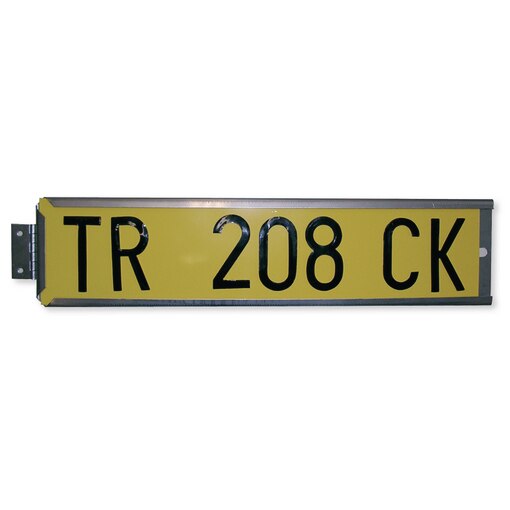 Targa gialla (B)
